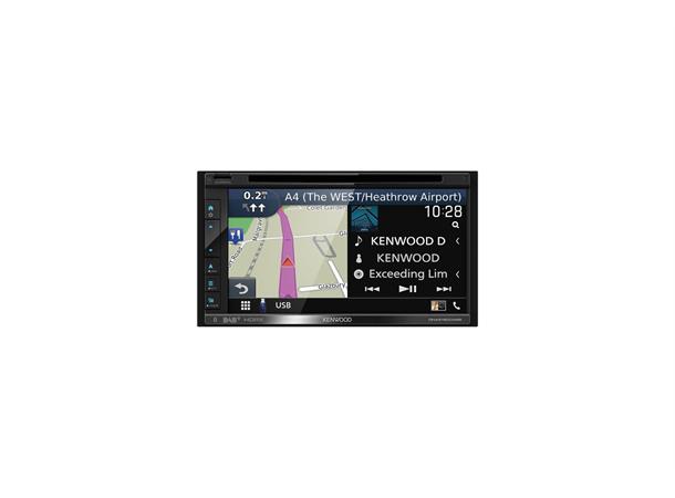 KENWOOD DNX5190DABS 2DIN 6,8" DVD DAB BT NAVI USB/IPHONE