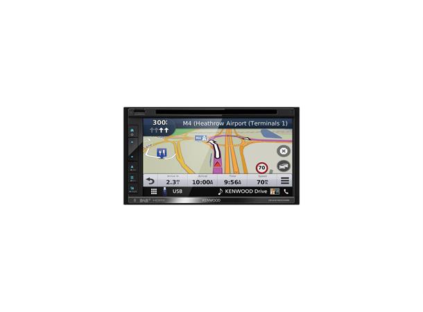 KENWOOD DNX5190DABS 2DIN 6,8" DVD DAB BT NAVI USB/IPHONE