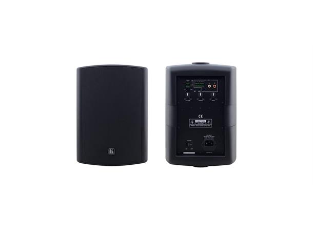 Kramer Høyttaler Vegg 50W Aktiv 6.5" 2-veis 4 Ohm Sort (2 Stk) A-Power