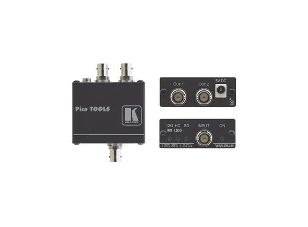 Kramer Splitter  1:2 SDI HD 3G 4K 12Gbps