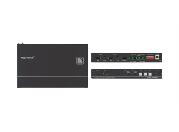 Kramer Switch  2x1 HDMI Auto 4K ! 8.91Gbps Audio EDID RS232 CC FWU