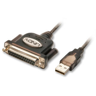 Lindy Konverter USB > DB25 1,5 m USB A til DB25 Parallellport