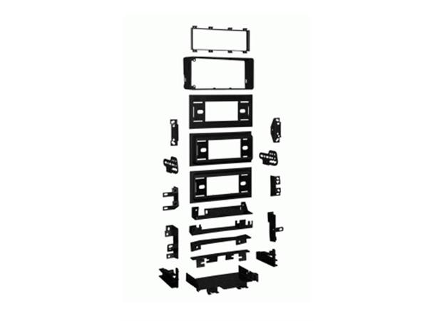 METRA Monteringsramme 1-DIN GM Multi-Kit (1982 - 2005)