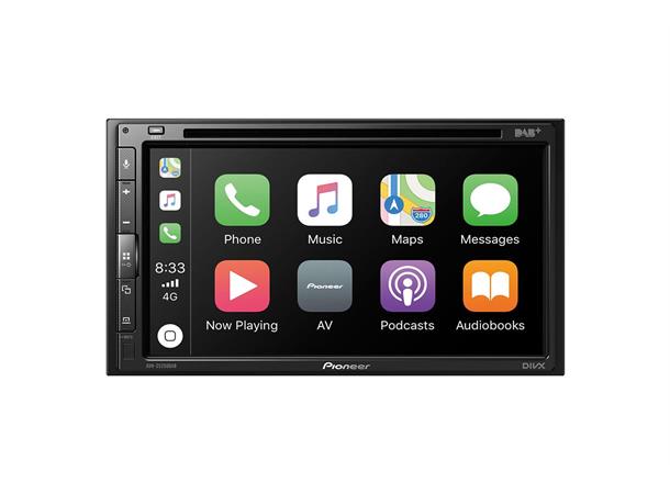 PIONEER AVH-Z5200DAB 2 DIN DVD DAB BT USB/IPHONE 6,8"