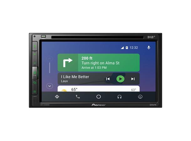 PIONEER AVH-Z5200DAB 2 DIN DVD DAB BT USB/IPHONE 6,8"