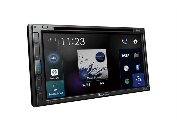 PIONEER AVH-Z5200DAB 2 DIN DVD DAB BT USB/IPHONE 6,8"