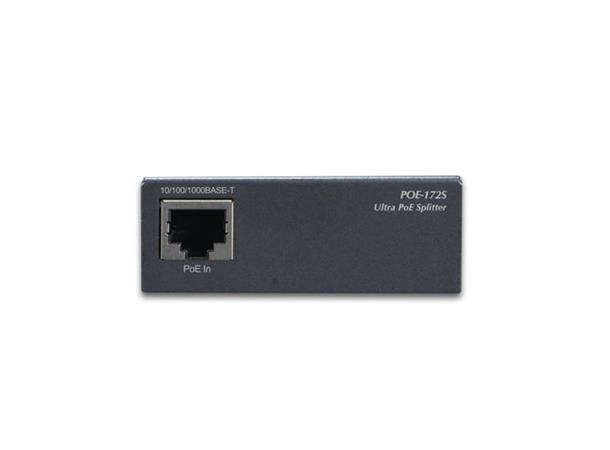 Planet Ultra PoE-Splitter 12/19/24V DC IEEE 802.3bt Gigabit Ultra Power
