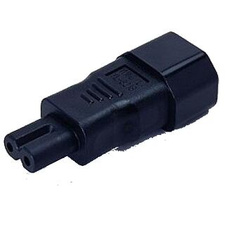 Strømadapter C7-C14 Overgang C7-C14