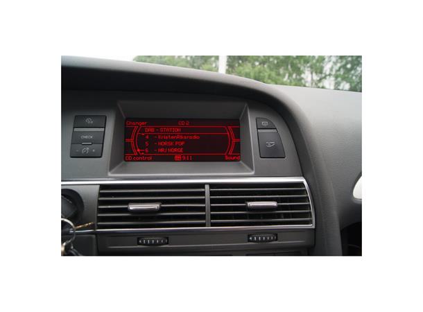 norDAB Premium DAB-integrering Audi Audi MMI 2G Low (med/uten OEM DAB)