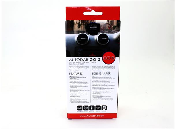 AUTODAB GO S - DAB M/BT (SF) UNIVERSAL DAB