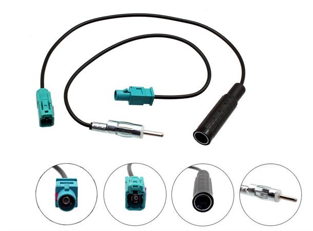 Antenne adapter kit - FAKRA hun->han / han->hun