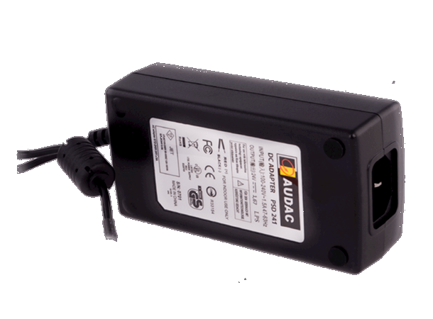 Audac PSD241 24VDC 1,67A Powersupply til AMP203 & APG20 WP220