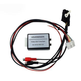 CAS Video-ut adapter VW m/MFD3/RNS-510 u/TV eller Interface