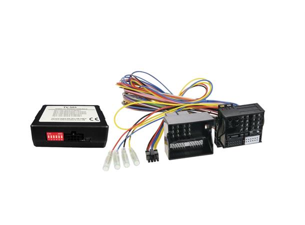 CAS Video in motion interface BMW m/iDrive CCC/CIC (unntatt E65)