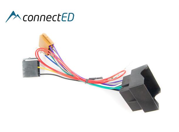 ConnectED ISO-adapter Audi/Seat/Skoda/VW (m/Quadlock)
