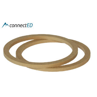 ConnectED MDF høyttaleradaptere (165mm) Universale (8mm dybde)