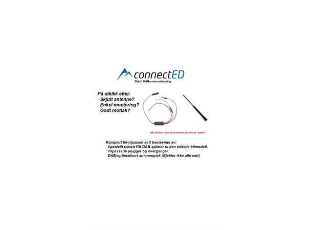 ConnectED skjult DAB-antenne (Fakra) Audi (2009 - 2017) Concert/Symphony/RMC