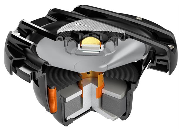 Hertz HMX8C, 8" koaxial 2-veis sort Sprutsikker IP65, 200W