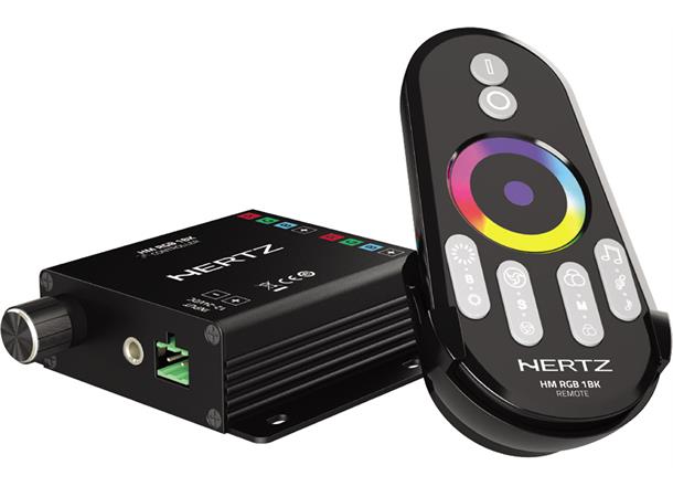 Hertz HM RGB 1 BK Fjernkontroll for HMX LD høyttalere