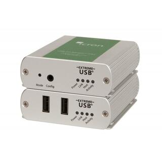 Icron Extender USB2 Lx/Rx 2-port Metall 1xTP Max 100 m Ranger 2312 Power LEX/REX