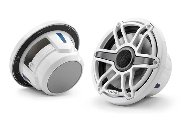 JL Audio M6-770X-S-GwGw Marine høyttaler 7,7" coax hvit sportsgrill