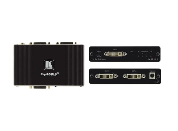 Kramer Splitter  1:2 DVI-I 4K@60 10.2Gbps EDID re-K HDCP