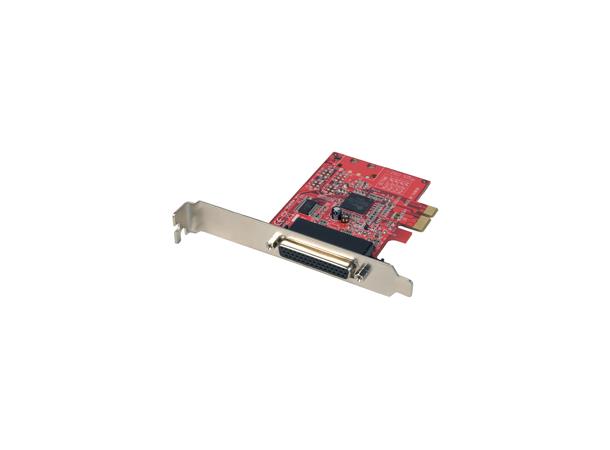 Lindy PCI Express 4xSerieport 4 Stk RS232 9-Pin