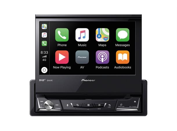 PIONEER AVH-Z7200DAB 1 DIN DVD DAB BT USB/IPHONE 7"