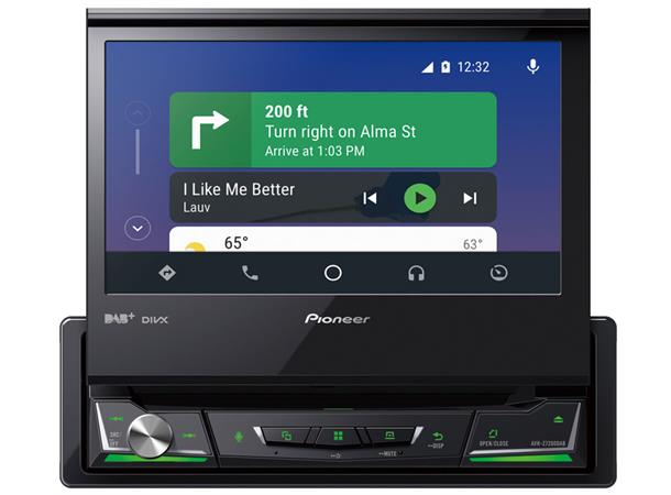 PIONEER AVH-Z7200DAB 1 DIN DVD DAB BT USB/IPHONE 7"