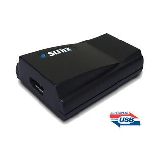 Sunix USB3 > Displayport 4K USB Skjermkort Displayport