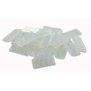 X-Keys Taster 1x2 Vertikal Transparent Pakke med 10 Stk