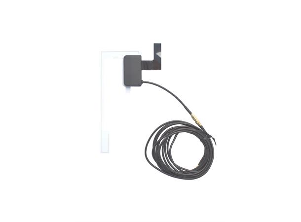 ACX Aktiv DAB antenne dobbel SMB Band-III L-band 3m kabel, Bulk pakning