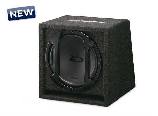 Alpine SBE-1244BR basskasse Type-E 12", 200/650W, 4 ohm, Port m plugg