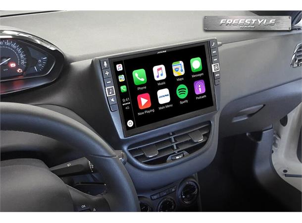 Alpine X903DC-F hovedenhet "Freestyle" 9" skjerm DAB+CarPlay AnroidAuto (TRUCK)