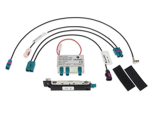 Antenne splitter FM/DAB til VW Golf 6 - nytt filter og splitter