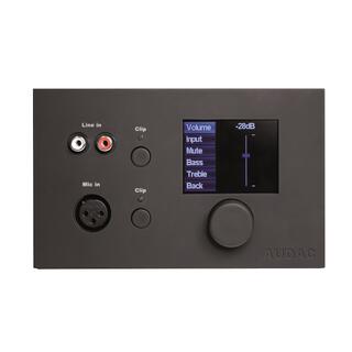 Audac DW5066, kontrollpanel for M2, Sort Veggpanelkontroller for M2 Svart