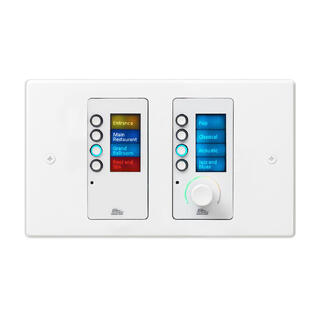 BSS Contrio EC-8BV betjeningspanel Betjeningspanel med PoE Volum 8 knapper