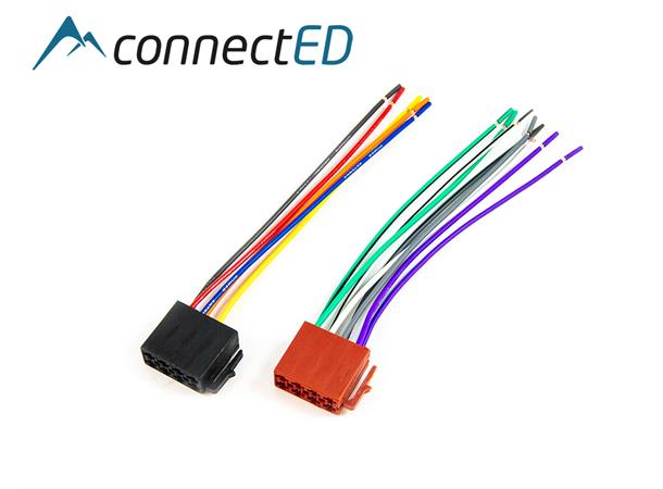 CONNECTS2 ISO-adapter han Universal ISO - han til åpen ende