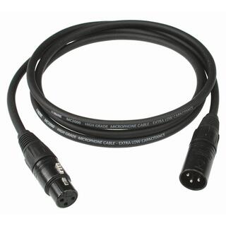 Klotz Mikrofonkabel XLR -  1,5 m XLR 3-pol Plugg - XLR 3-pol Kontakt