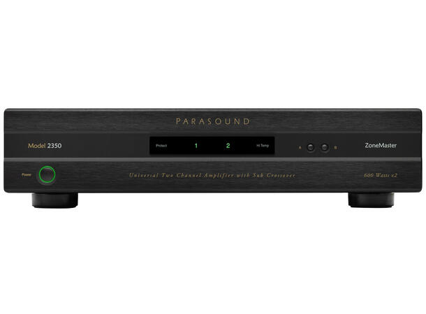 Parasound ZoneMaster 2350 Amp 2 kanals effektforsterker 2x600W sub out