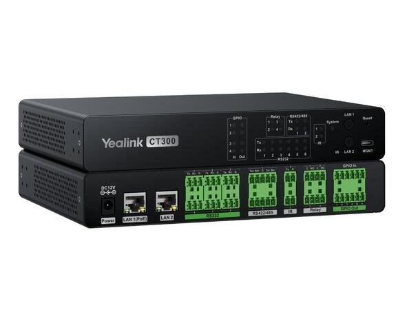 Yealink CT300 Device Navigator 2x LAN, RS232/485, IR, Relay, GPIO