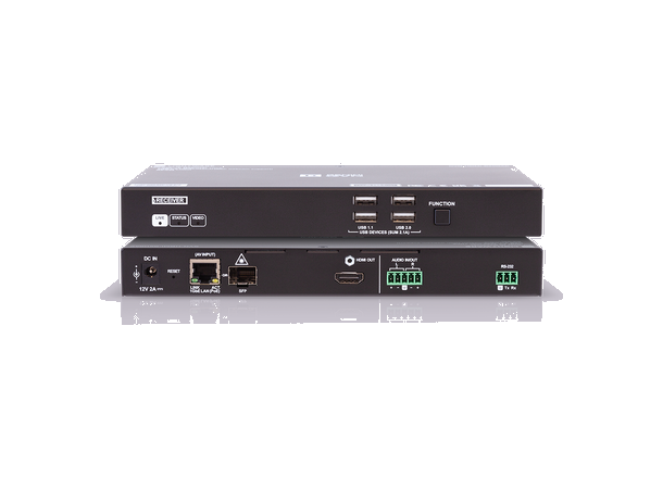 AVoIP LWR 1G RX Mottaker HDMI Audio ut HDMI/USB 2.0 4K UHD@60Hz