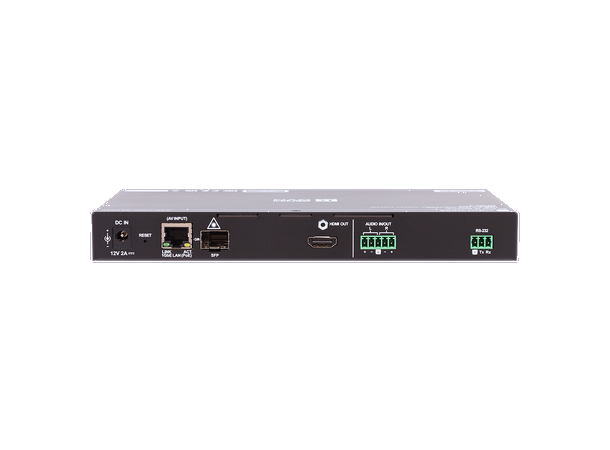 AVoIP LWR 1G RX Mottaker HDMI Audio ut HDMI/USB 2.0 4K UHD@60Hz