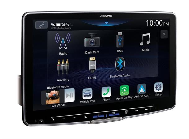 Alpine iLX-F905D HALO9 mediaspiller 9" skjerm DAB CarPlay og Android Auto BT