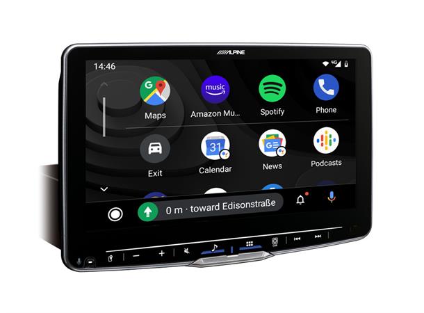Alpine iLX-F905D HALO9 mediaspiller 9" skjerm DAB CarPlay og Android Auto BT