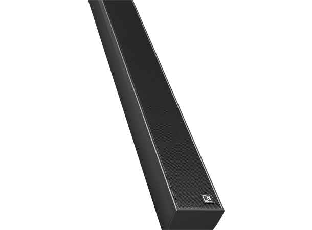 Audac KYRA12/B søylehøyttaler sort 1m Søylehøyttaler 120W, 100V or 12 Ohm Sort