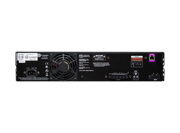 Crown CDi2 300 Effektforsterker 2x300W i 4ohm rackmontering 2U 100V