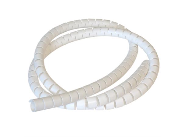 Kondator Kabelstrømpe 2m Hvit Ø25mm plast Hvit
