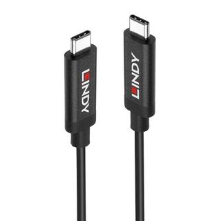 Lindy USB-C 3.1 Kabel C-C - 5m C(M) - C(M) USB Kabel 10Gbps Sort