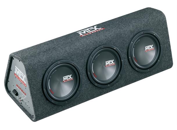 MTX aktiv basskasse 3x8" RTP8X3 3x8" 1080W, fjernkontroll inkludert